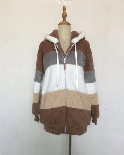 2025 Women's Warm Coats Jackets for Autumn Winter Long Jacket Warm Thick Fleece Faux Fur Coat Plush Teddy Woman Fur Coat Female