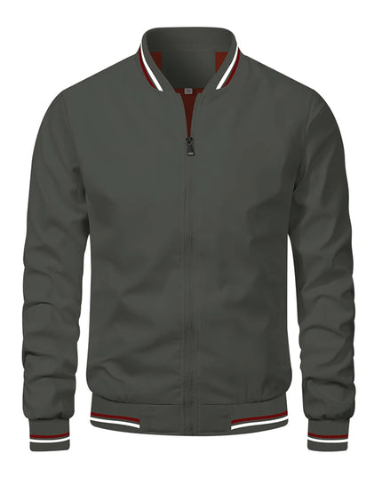 Spring Summer Bomber Jacket Men Black Casual Slim Fit Baseball Mens Jackets New Autumn Fashion High Quality Jackets for Men