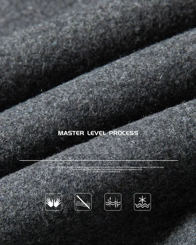 Jackets Business Casual Fleece Liner Woolen Autumn Winter Men Wool Jacket Slim Fit Thick Warm Trench Jackets Mens Brand Outwears