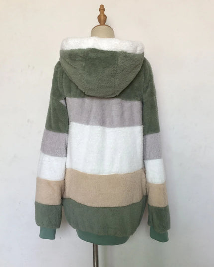 2025 Women's Warm Coats Jackets for Autumn Winter Long Jacket Warm Thick Fleece Faux Fur Coat Plush Teddy Woman Fur Coat Female