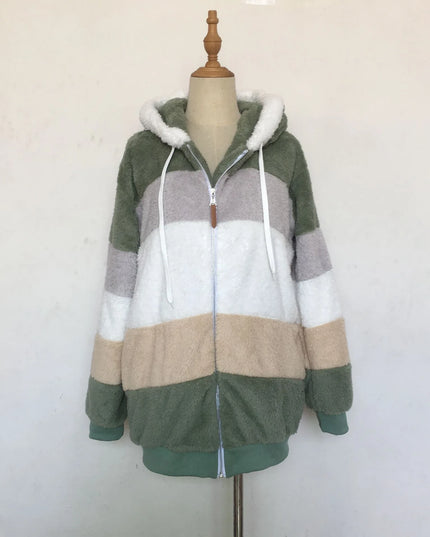 2025 Women's Warm Coats Jackets for Autumn Winter Long Jacket Warm Thick Fleece Faux Fur Coat Plush Teddy Woman Fur Coat Female