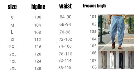 Fashion Mens Linen Wide Pants Korean Trousers Oversize Sports Streetwear Male Spring Yoga Pants Casual Men Clothing Sweatpants