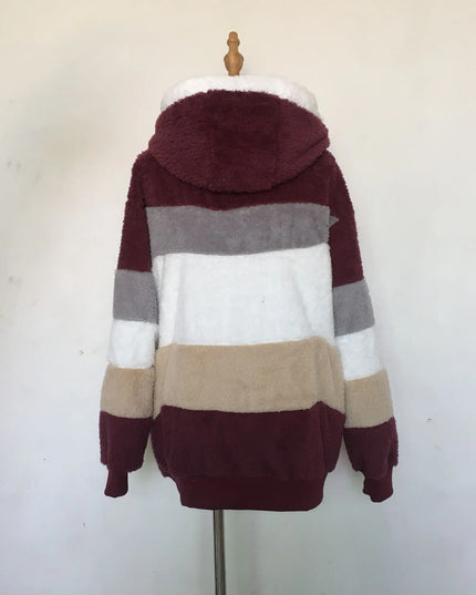 2025 Women's Warm Coats Jackets for Autumn Winter Long Jacket Warm Thick Fleece Faux Fur Coat Plush Teddy Woman Fur Coat Female