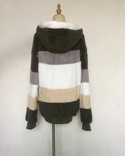 2025 Women's Warm Coats Jackets for Autumn Winter Long Jacket Warm Thick Fleece Faux Fur Coat Plush Teddy Woman Fur Coat Female
