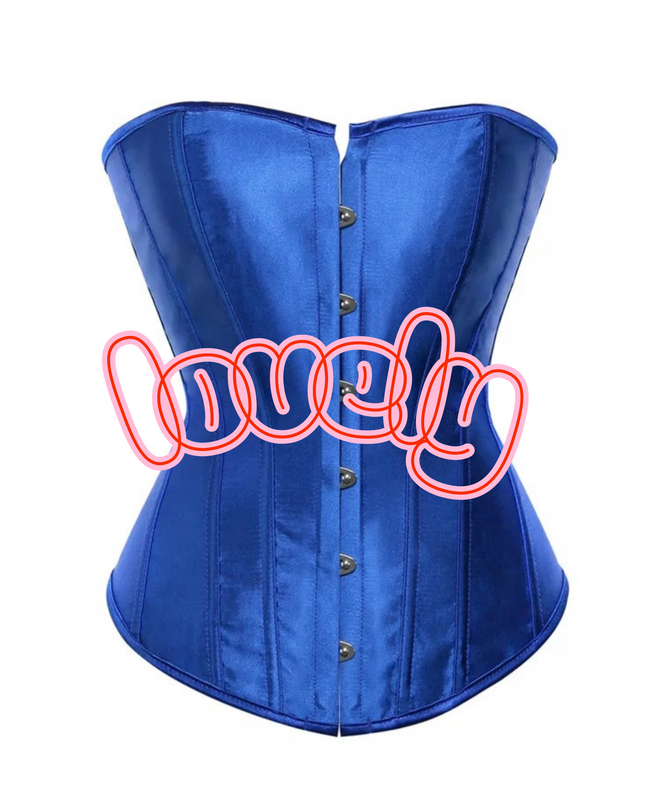 Satin Bustier Corset Top for Women – Vintage Waist Trainer, Strapless Bridal Corset, Plus Size Party Corset, Victorian Style Costume Top in Multiple Colors