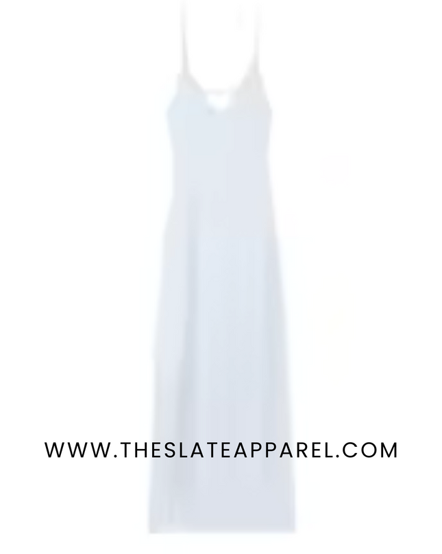 Elegant Yellow Satin V-Neck Maxi Dress for Women – Sleeveless Summer Holiday Party Dress 2025, Loose Fit Sling Robe