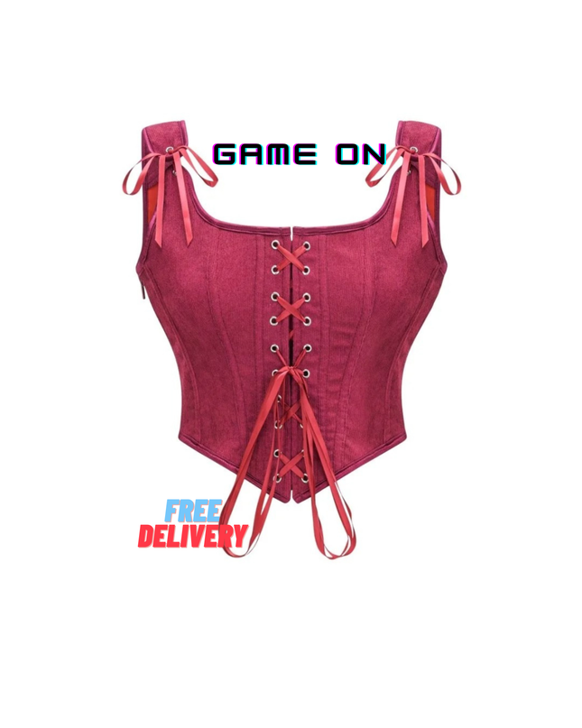 Vintage Lace-Up Corset Tank Top for Women | Gothic Steampunk Waist Cincher | Slimming Body Shaper Vest with Zipper | Sexy Retro Fashion Top