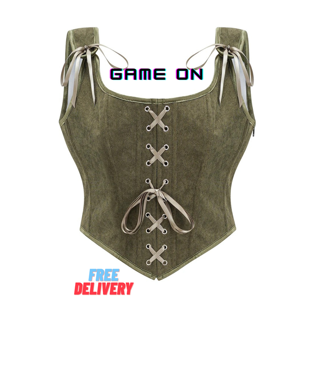 Vintage Lace-Up Corset Tank Top for Women | Gothic Steampunk Waist Cincher | Slimming Body Shaper Vest with Zipper | Sexy Retro Fashion Top