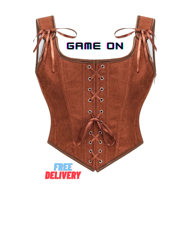 Vintage Lace-Up Corset Tank Top for Women | Gothic Steampunk Waist Cincher | Slimming Body Shaper Vest with Zipper | Sexy Retro Fashion Top