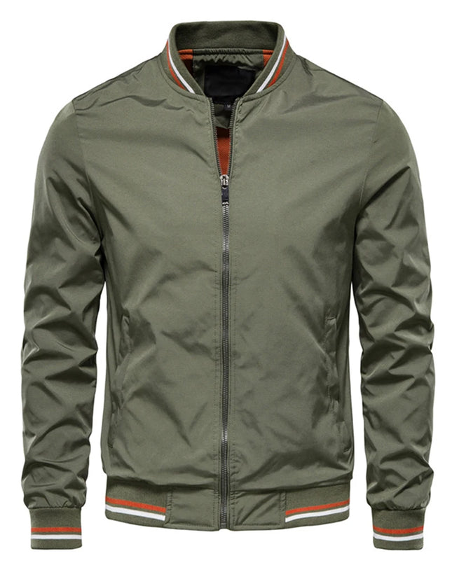 Spring Summer Bomber Jacket Men Black Casual Slim Fit Baseball Mens Jackets New Autumn Fashion High Quality Jackets for Men