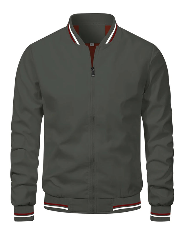 Spring Summer Bomber Jacket Men Black Casual Slim Fit Baseball Mens Jackets New Autumn Fashion High Quality Jackets for Men