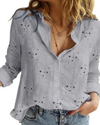 Star Print Gray / S