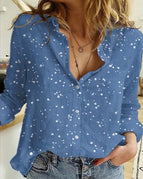 Polka Blue / S