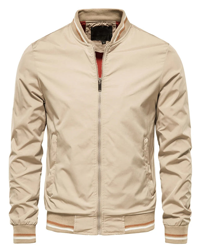 Spring Summer Bomber Jacket Men Black Casual Slim Fit Baseball Mens Jackets New Autumn Fashion High Quality Jackets for Men