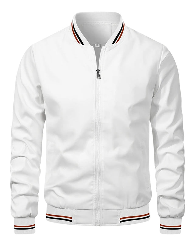 Spring Summer Bomber Jacket Men Black Casual Slim Fit Baseball Mens Jackets New Autumn Fashion High Quality Jackets for Men