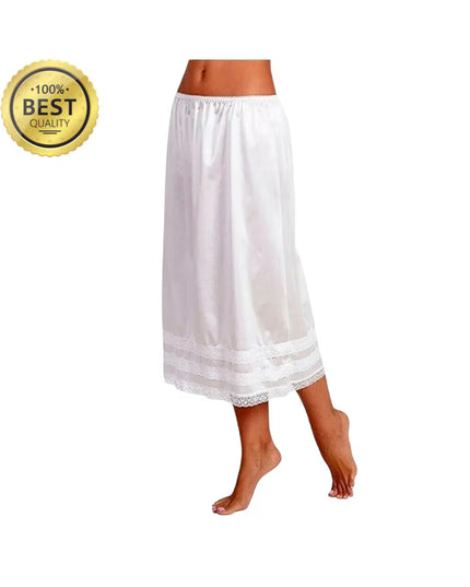 Lace Hem Underskirt: Lightweight Slip Skirt Extender