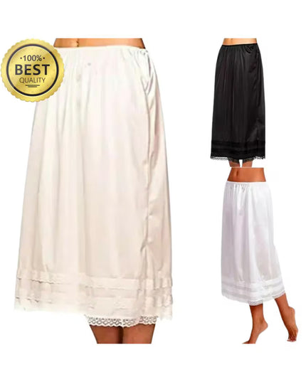 Lace Hem Underskirt: Lightweight Slip Skirt Extender