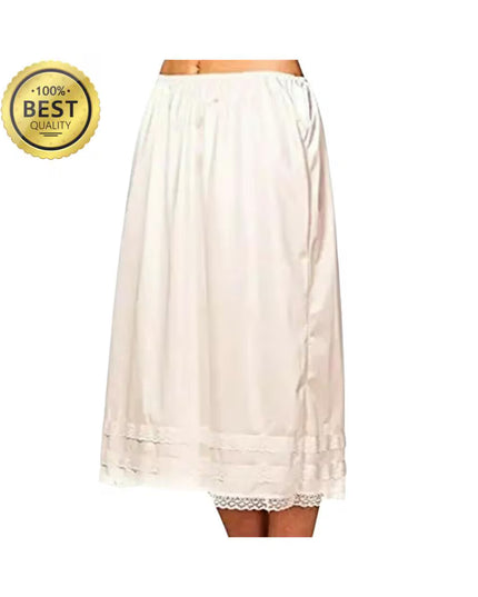 Lace Hem Underskirt: Lightweight Slip Skirt Extender