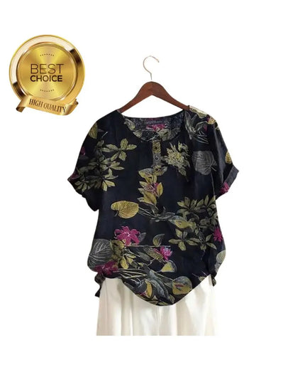 Linen Shirt For Women's  Vintage Shirt Linen Clothing Linen Blouses Long Sleeve Top Plus Size Clothing