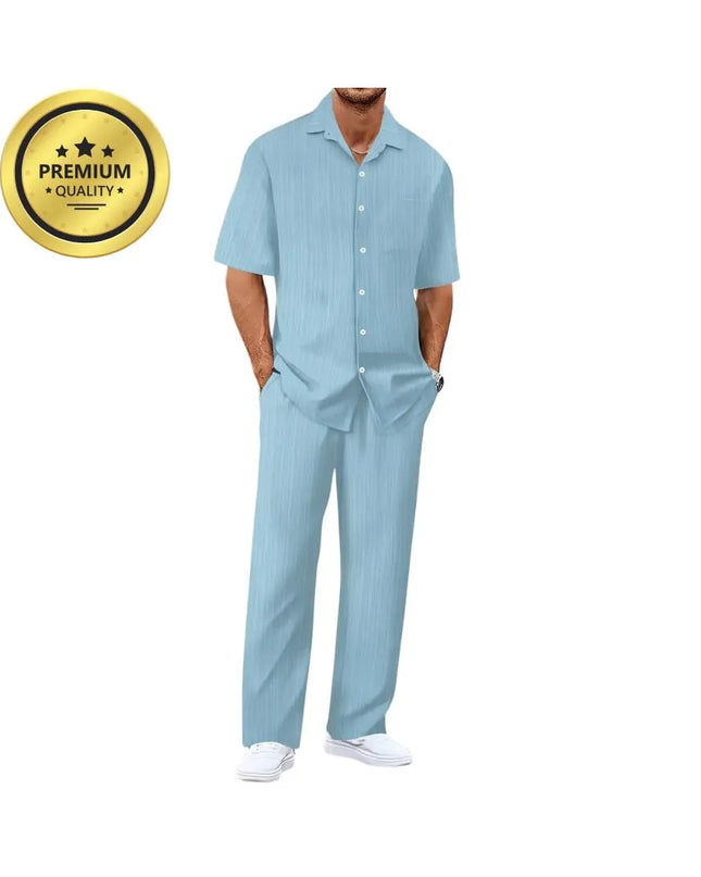 Summer new arrival; Men Fashion; Classic Shirt men; Business Casual Shirts; Men Clothes Gift for Him; Chris Brown, Linen Cotton Summer Pants