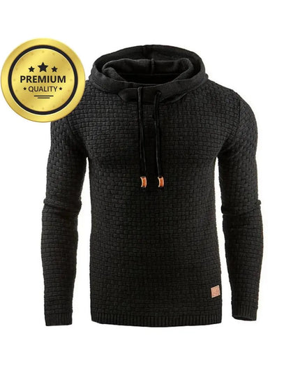 Customizable Men Autumn Winter Warm Knitted Hoody Casual Hooded Pullover Cotton Sweatercoat Pull Homme Tailor-made T-Shirts