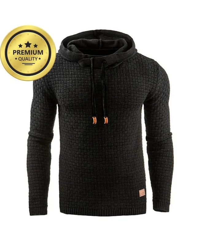 Customizable Men Autumn Winter Warm Knitted Hoody Casual Hooded Pullover Cotton Sweatercoat Pull Homme Tailor-made T-Shirts