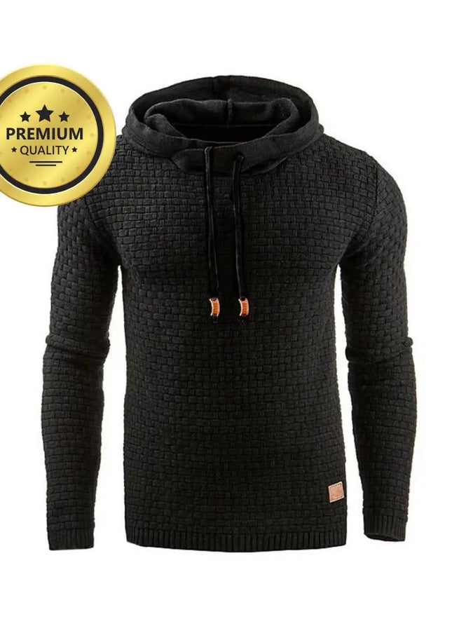 Customizable Men Autumn Winter Warm Knitted Hoody Casual Hooded Pullover Cotton Sweatercoat Pull Homme Tailor-made T-Shirts