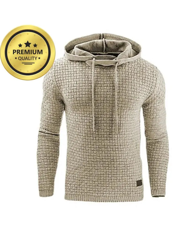 Customizable Men Autumn Winter Warm Knitted Hoody Casual Hooded Pullover Cotton Sweatercoat Pull Homme Tailor-made T-Shirts