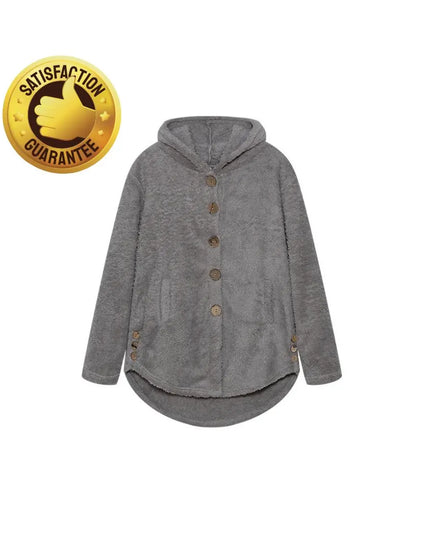 Winter Jacket, Warm Down Outerwear, Women's Autumn Winter Long Jacket, Warm Plush Overcoat, Winter Vintage Mid Length Coat