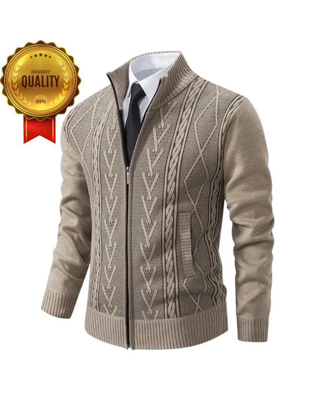 Men's 100% Wool Vest, Handcrafted Long Sleeve Knitwear, Warm Winter Sweater, 90s sweater, vintage knitwear, Gift for him