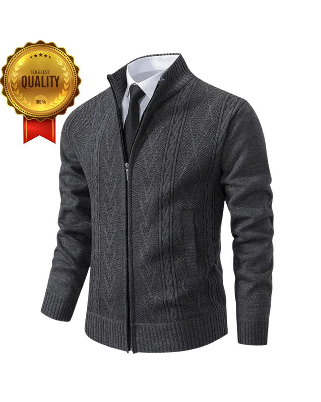 Men's 100% Wool Vest, Handcrafted Long Sleeve Knitwear, Warm Winter Sweater, 90s sweater, vintage knitwear, Gift for him