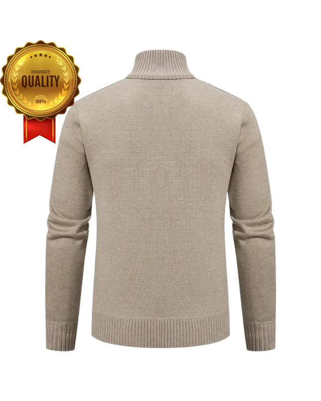 Men's 100% Wool Vest, Handcrafted Long Sleeve Knitwear, Warm Winter Sweater, 90s sweater, vintage knitwear, Gift for him