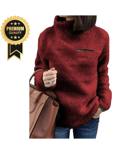 Organic Cotton Sweater, Soft Wool Sweater for Women, Oversize Sweater Cable Knit Pullover, Turtleneck Sweater, Gift For Her