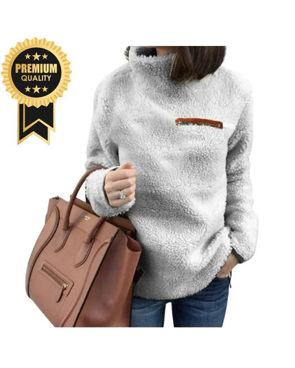 Organic Cotton Sweater, Soft Wool Sweater for Women, Oversize Sweater Cable Knit Pullover, Turtleneck Sweater, Gift For Her