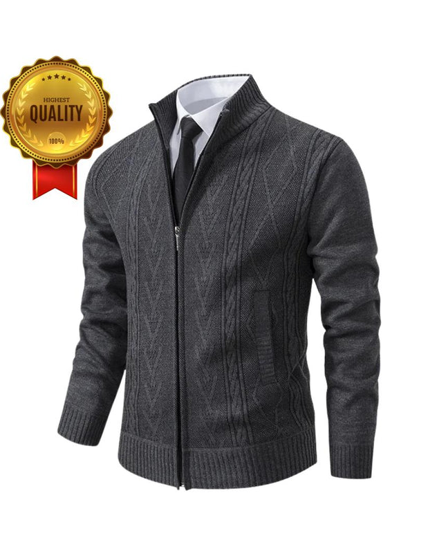 Men's 100% Wool Vest, Handcrafted Long Sleeve Knitwear, Warm Winter Sweater, 90s sweater, vintage knitwear, Gift for him