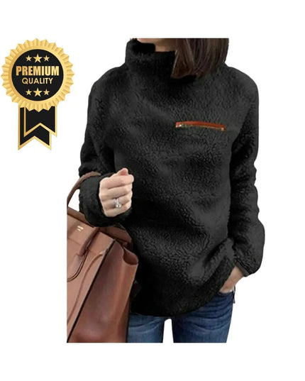 Organic Cotton Sweater, Soft Wool Sweater for Women, Oversize Sweater Cable Knit Pullover, Turtleneck Sweater, Gift For Her