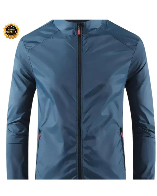 Men Women Unisex Stand Collar Sun Protection Shirt Summer Outdoor UV Proof Jacket Couple Lightweight Air Conditioning Coat